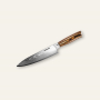 AKCIA 1+1 Nôž na pečivo Seburo SARADA Damascus 195mm + Šéfkucharský nôž Seburo SUBAJA Damascus 200mm