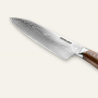 AKCIA 1+1 Vykosťovací nôž Seburo SUBAJA Damascus 150mm + Kiritsuke (majster-šéf, santoku) nôž Seburo SUBAJA Damascus 180mm