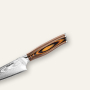 AKCIA 1+1 Nôž na pečivo Seburo SARADA Damascus 195mm + Honesuki (vykosťovací, univerzálny) nôž Seburo SUBAJA Damascus 130mm
