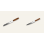 AKCIA 1+1 Nôž na pečivo Seburo SARADA Damascus 195mm + Plátkovací nôž Seburo SUBAJA Damascus 195mm